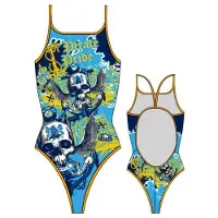 Turbo Pirate Treasure Swimsuit Multicolore XL Femme