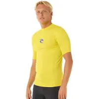 Rip Curl Rash Guard Manches Courtes Waves Upf Perf