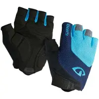 Giro Bravo Short Gloves Bleu,Noir M Homme