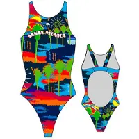 Turbo Santa Monica Swimsuit Noir 2XL Femme