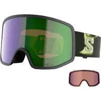 Salomon Sentry Pro S Sigma Ski Goggles Noir Sigma Emerald/CAT2+Sigma Light Blue/CAT1