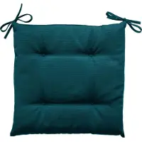 Merkloos Galette De Chaise D'extérieur Korai - 40 X 40 Cm - Vert Canard