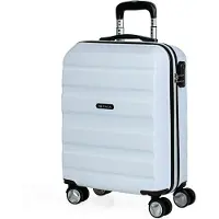 Itaca Valise Petite Cabine Rigide 4 Roues Trolley 55 Cm En ABS Texturé. Bagage À Main. Résistant Et Légère. Poignée 2 Anses Et Cadenas. Taille Low Cost Ryanair. T71650