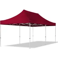 TOOLPORT 3x6 m Tonnelle pliante Alu, PES 800, rouge