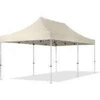 TOOLPORT 3x6 m Tonnelle pliante Alu, PES 800, crème