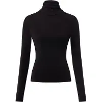 BOSS pour femme. 50548098 T-shirt Eliana noir (L), Casuel, Sans manches / bretelles, Lyocell