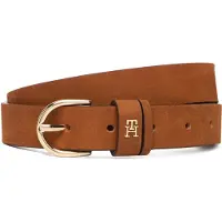 Tommy Hilfiger Ceinture 'ESSENTIAL EFFORTLESS 2.5' marron