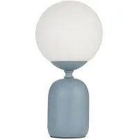Pauleen lampe de table Glowing Charm E14 max. 20W bleu, blanc