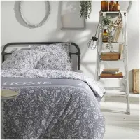 Big Buy Cooking TODAY LINGE ENSEMBLE - HAUSSE DE LIT 240X260 + 2 HAUSSE D'OREILLER 63X63 - 100 % COTON, 57 fils - Capucine