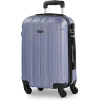 Itaca unisex. 771150-09 Valise de voyage rigide à 4 roues mauve (OSFA), Casuel, Violet, ABS/Polycarbonate, Cabine