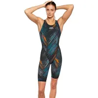 Madwave Mw Revolt Open Back Competition Swimsuit Bleu M Femme