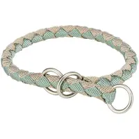 Trixie Cavo Collier à serrage pour chien XS–S : 25–31 cm/o 12 mm sauge/sable