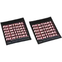 Renthal Protège-poignées Clean Grips noir/rouge