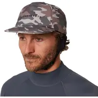 Ocean & Earth Bingin Lightweight Legionnaire Surf Cap Gris L-XL