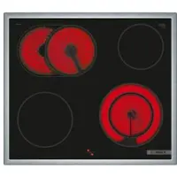 Bosch NKN64RGA2E Série | 4, Table de cuisson électrique 60 cm,à distance, noir, cadre en applique