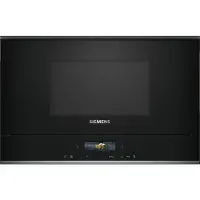 Siemens iQ700 BE732R1B1 micro-onde Noir Micro-onde combiné Intégré 21 L 900 W