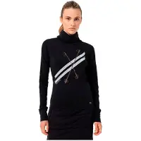 Super.natural Kryssede Ski Sweatshirt Noir XL Femme