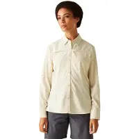 Regatta Travel Packaway Long Sleeve Shirt Jaune 40 Femme
