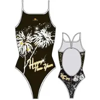 Turbo Maillot De Bain Happy New Year