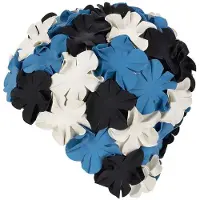 Aquafeel Flower Bathing Cap Bleu
