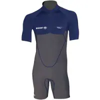 BEUCHAT Atoll 2 Mm Short Sleeve Shorty Bleu S Homme