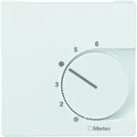 Merten 534725 Plaque centrale Couverture pour régulateur de température M-Pure blanc actif/brillant