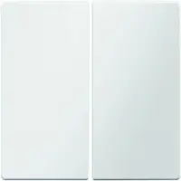 Hager Berker Wippen Q.1/Q.3, blanc polaire, velours, 1 pièce.