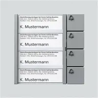 Siedle S. & SÖHNE SIED Module de touches TM612-4SM quadruple ancien TM 611-04 SM 3552