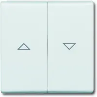 Busch-Jaeger 2126-34 Bascule Jalousie avec impression Tout temps 44 blanc alpin
