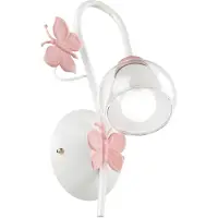 ONLI Applique Butterfly En Blanc Et Rosé