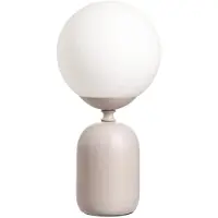 Pauleen lampe de table Glowing Charm E14 max. 20W gris, blanc