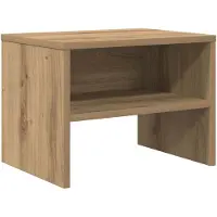 vidaXL Cabinet de chevet chêne artisanal 40 x 40 x 30 cm