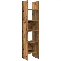 vidaXL Bibliothèque Bois ancien 40 x 35 x 180 cm Bois d'ingénierie