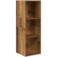 vidaXL Ensemble de meubles TV , 37 x 37 x 107 cm, en bois massif et panneaux de particules