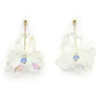 Avant Garde Boucles d'oreilles 'Ulrikeia' blanc