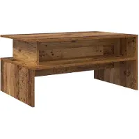 vidaXL Table basse en vieux bois 90 x 55 x 42,5 cm Bois composite
