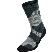 Odlo Unisexe, Chaussettes de sport, Adventurer Merino Warm Socken für Kinder (31 - 33), Gris