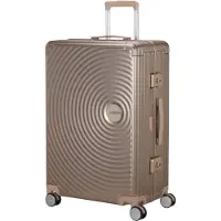 American Tourister trolley Soundbox Alu Spinner 75 / 28 TSA Trolley Bronze taupe 77cm