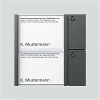 Siedle TM 612-2 DG Module de touches (200038757-00)