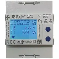 NZR Compteur électrique sur rail DIN 5//1A M-Bus, MID EcoCount SL#33420405