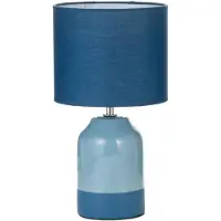 Pauleen lampe de table Sandy Glow E14 max. 20W crème, bleu