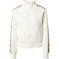 GUESS Veste de survêtement 'Brithey' beige / noir / blanc cassé
