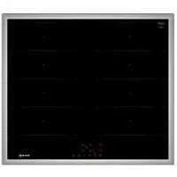 NEFF N 50, Plaque de cuisson à induction, 60 cm, avecau sol, noir, avec cadre, M66SBX1L0