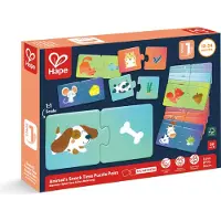 Hape Duo Logic Puzzle - Animaux et aliments (Allemand)
