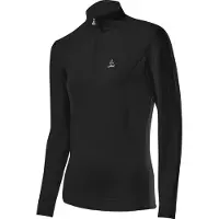 Loeffler Transtex Basic Long Sleeve T-shirt Noir L Femme