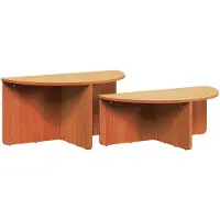 vidaXL Table basse 2 Pcs Wax Brown 79 X 39.5 X 40 Cm Lumarko !