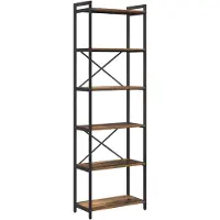 vidaXL Bibliothèque Bois ancien 60 x 30 x 188 cm Bois d'ingénierie