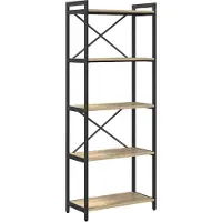 vidaXL Bibliothèque Chêne sonoma 60 x 30 x 153 cm Bois d'ingénierie