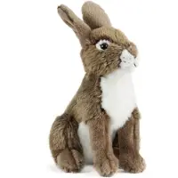Living Nature Peluche - 28x26 cm - Hare - Marron - - UneTaille - Peluche