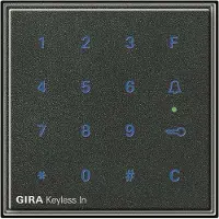 Gira Sans Clé Dans TX44 Clavier De Contrôle D'Accès - 260567